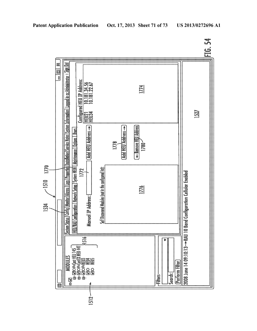 OPTICAL FIBER-BASED DISTRIBUTED ANTENNA SYSTEMS, COMPONENTS, AND RELATED     METHODS FOR CALIBRATION THEREOF - diagram, schematic, and image 72