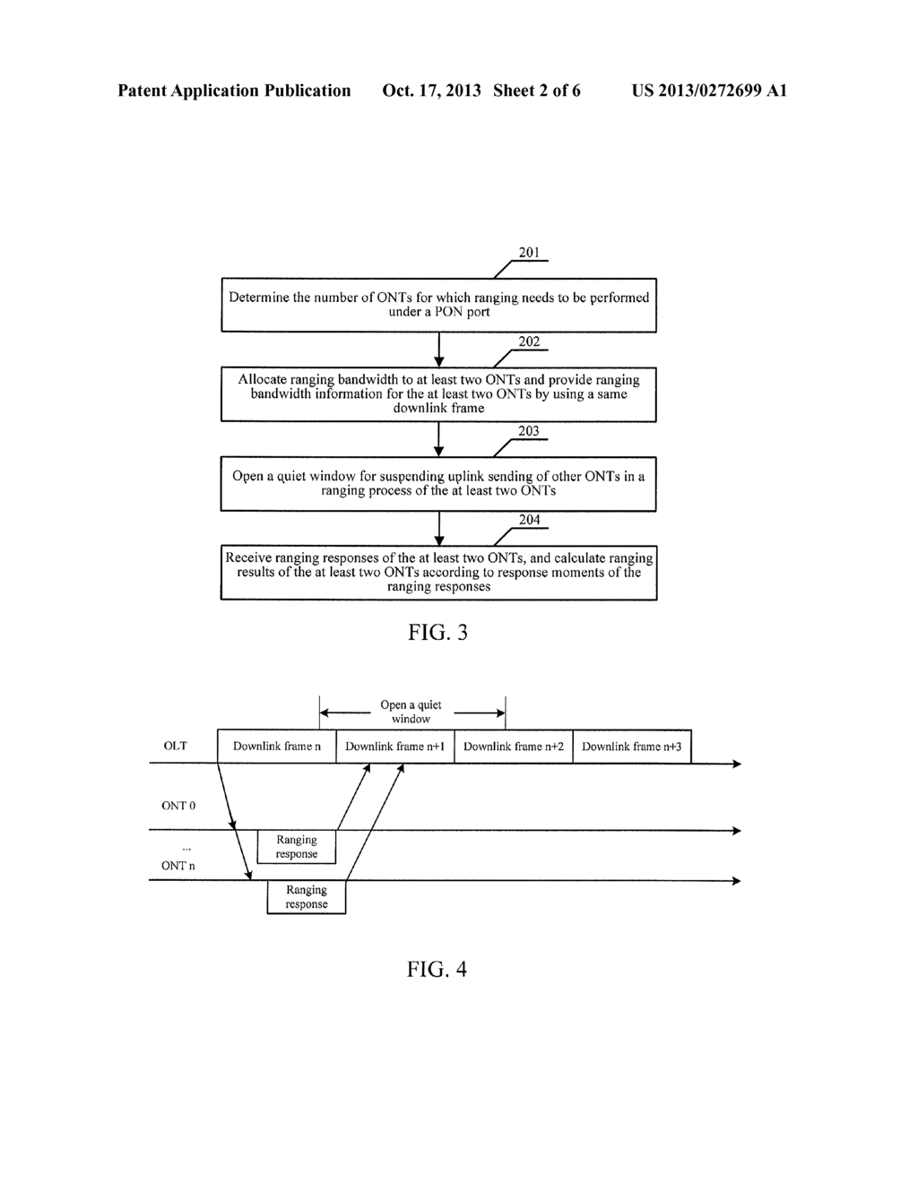 RANGING METHOD, SYSTEM, AND APPARATUS FOR PASSIVE OPTICAL NETWORK - diagram, schematic, and image 03