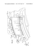 SYSTEM AND METHOD FOR COVERING A BLADE MOUNTING REGION OF TURBINE BLADES diagram and image