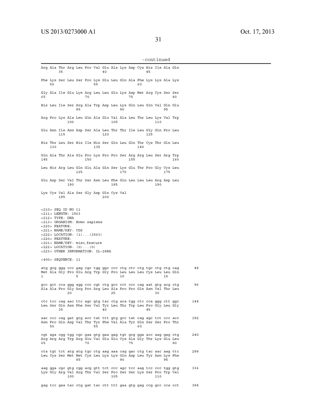 METHODS FOR TREATING VIRAL INFECTION USING IL-28 AND IL-29 - diagram, schematic, and image 32