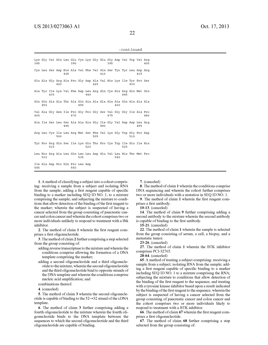 METHODS AND KITS TO PREDICT THERAPEUTIC OUTCOME OF BTK INHIBITORS - diagram, schematic, and image 33