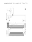 Melt-Delivery Assembly Including Frame Assembly Positioned Outside of     Platen Envelope, and having Multiple-Outlet Assembly diagram and image