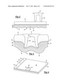 METHOD OF FASTENING PARTS TO A COMPOSITE PART diagram and image