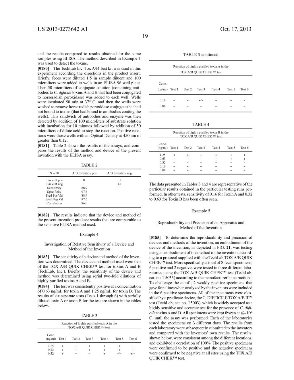 DEVICE AND METHOD FOR DETECTION OF ANALYTES - diagram, schematic, and image 35