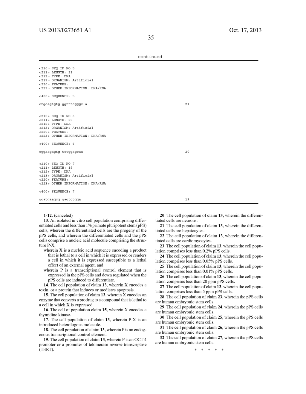 DIFFERENTIATED CELLS SUITABLE FOR HUMAN THERAPY - diagram, schematic, and image 49