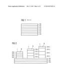 ORGANIC LIGHT EMITTING ILLUMINANT, AND DEVICE AND METHOD FOR THE     PRODUCTION THEREOF diagram and image