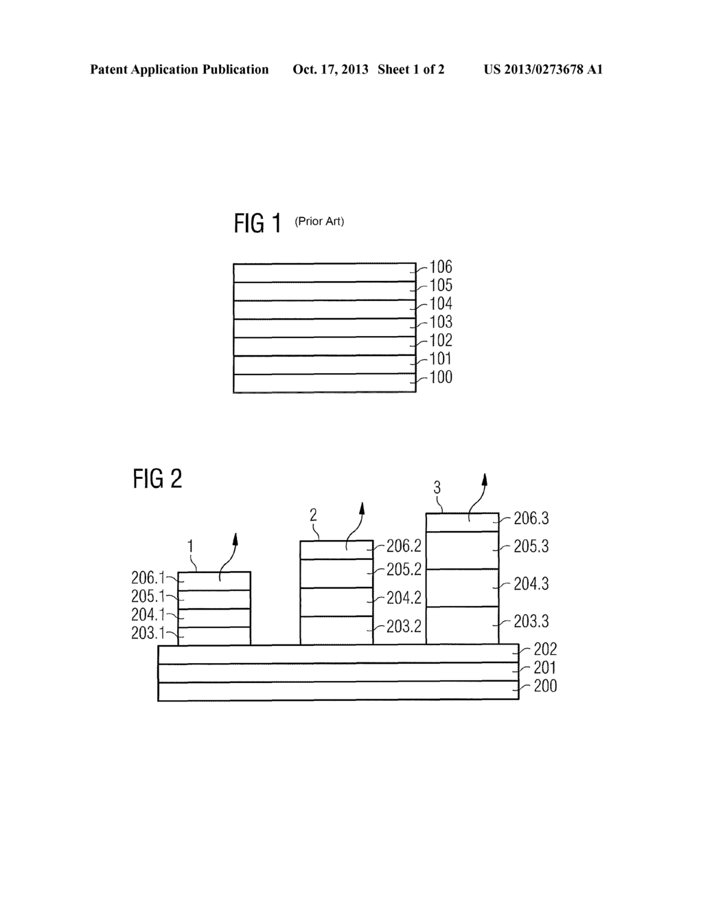 ORGANIC LIGHT EMITTING ILLUMINANT, AND DEVICE AND METHOD FOR THE     PRODUCTION THEREOF - diagram, schematic, and image 02