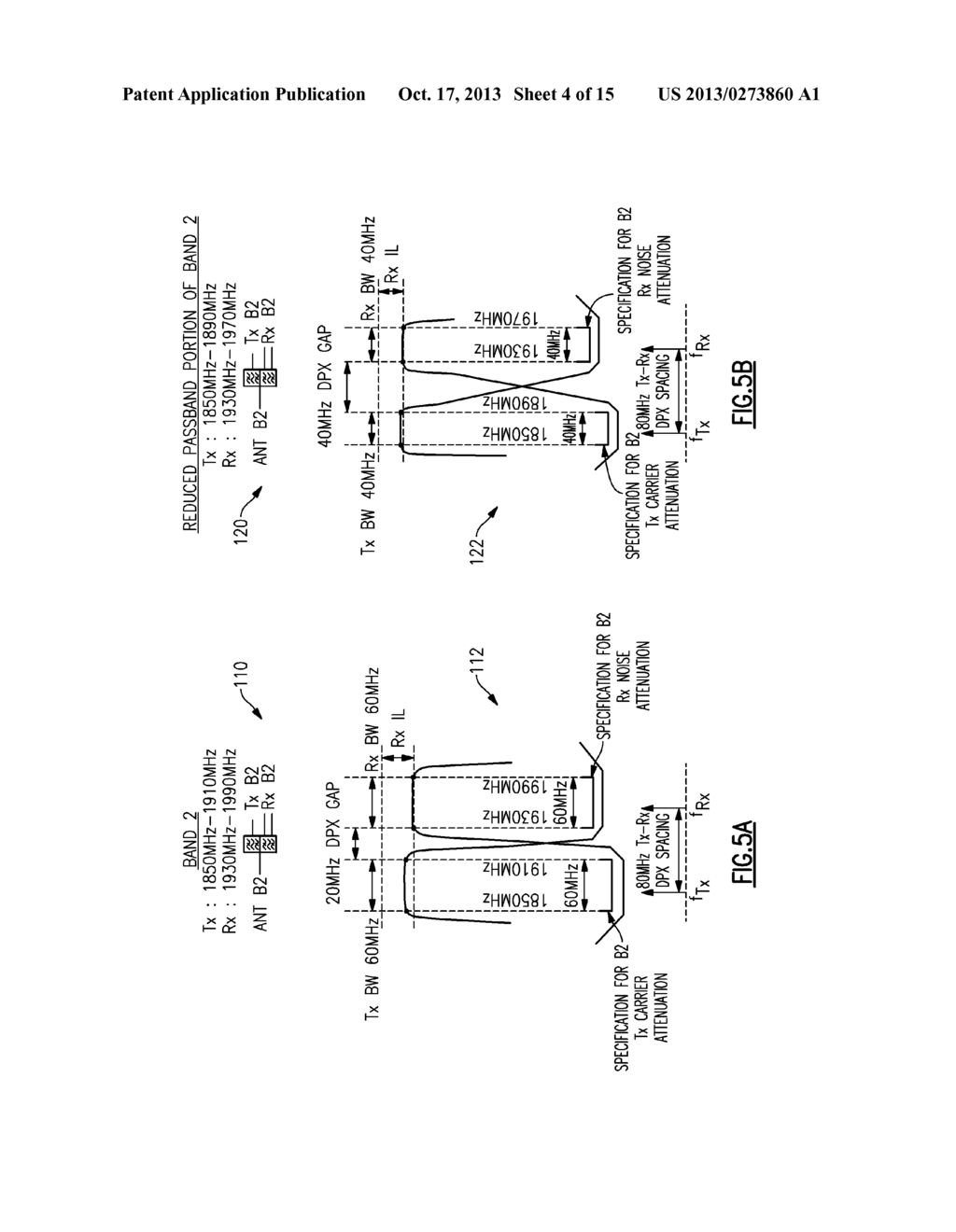 SYSTEMS AND METHODS FOR REDUCING FILTER INSERTION LOSS WHILE MAINTAINING     OUT-OF-BAND ATTENUATION - diagram, schematic, and image 05