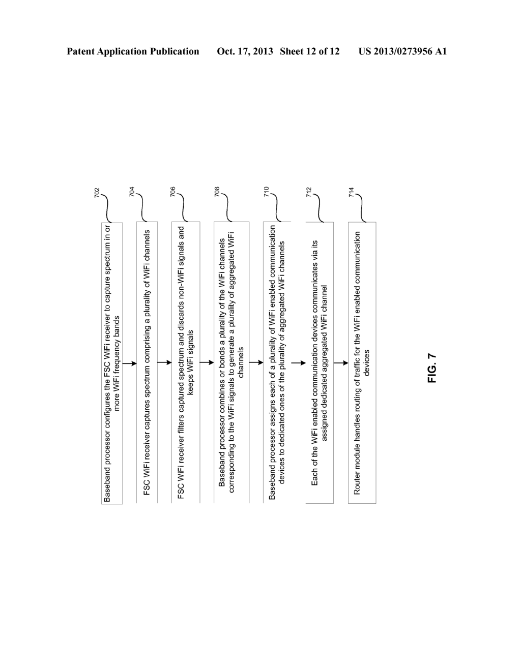 METHOD AND SYSTEM FOR WIFI ACCESS POINT UTILIZING FULL SPECTRUM CAPTURE - diagram, schematic, and image 13