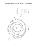 SPIRAL BICYCLE SPROCKET diagram and image