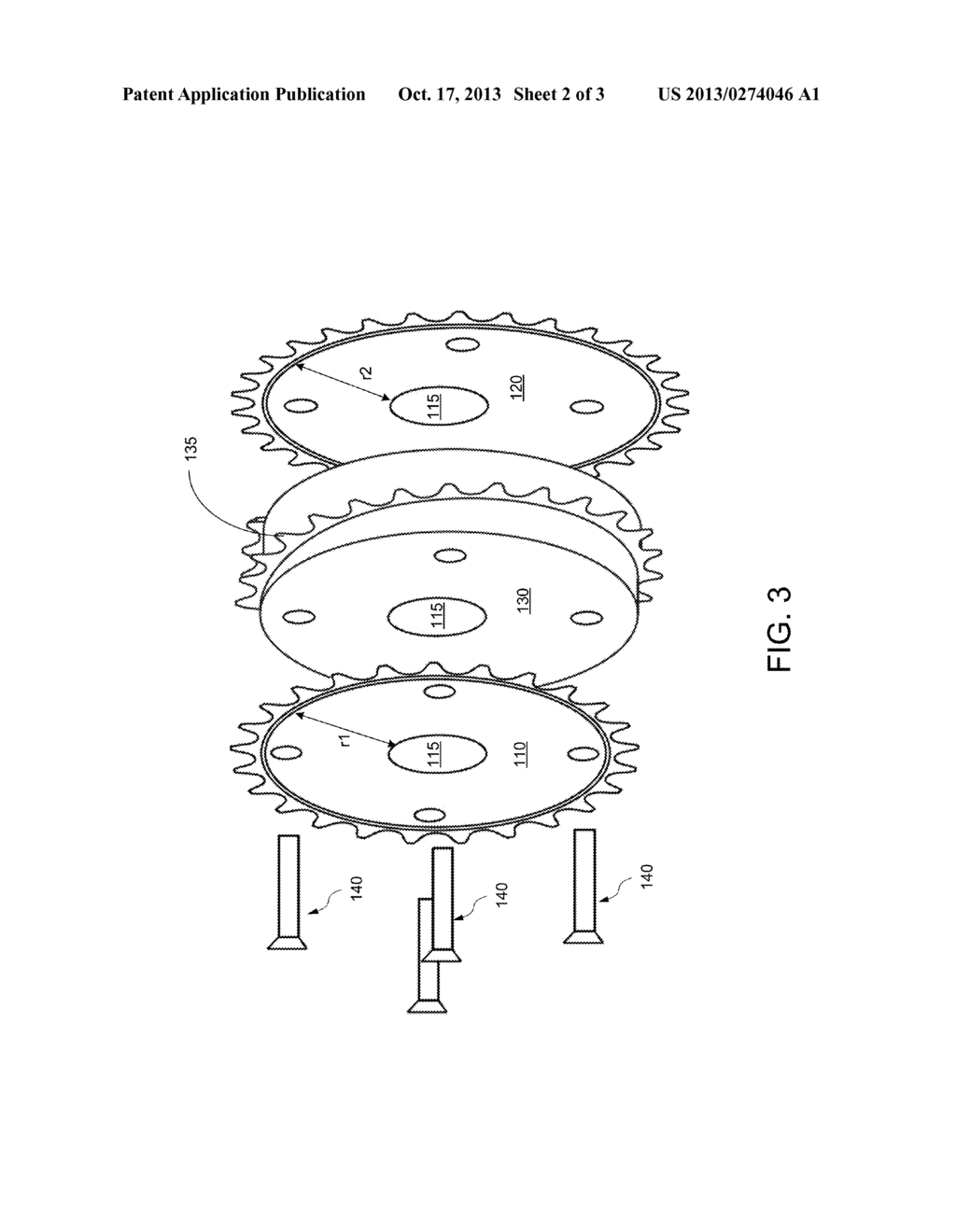 SPIRAL BICYCLE SPROCKET - diagram, schematic, and image 03