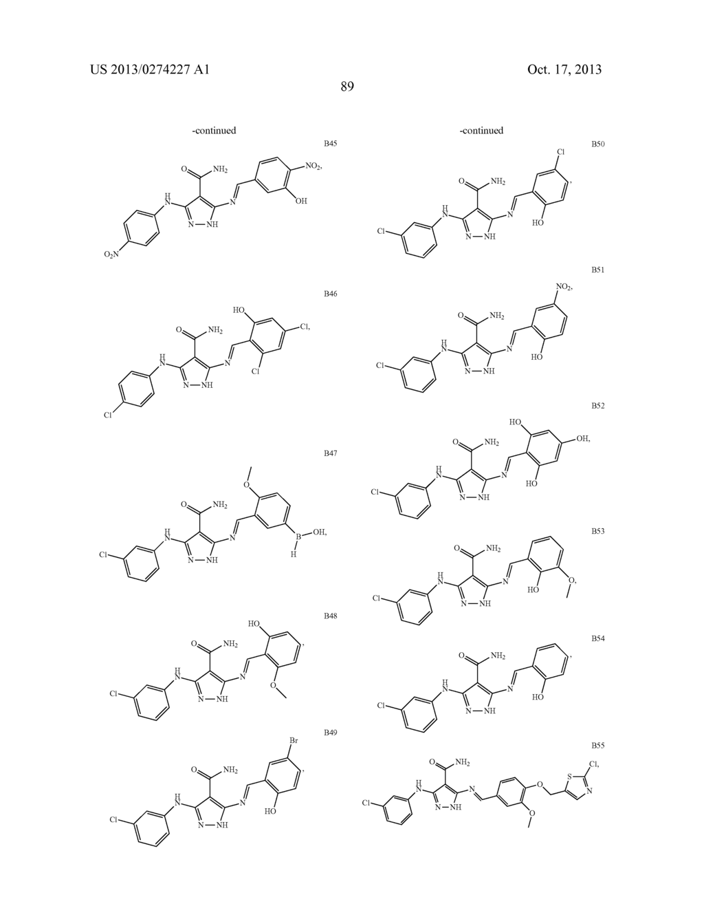 3,5-DIAMINOPYRAZOLE KINASE INHIBITORS - diagram, schematic, and image 90