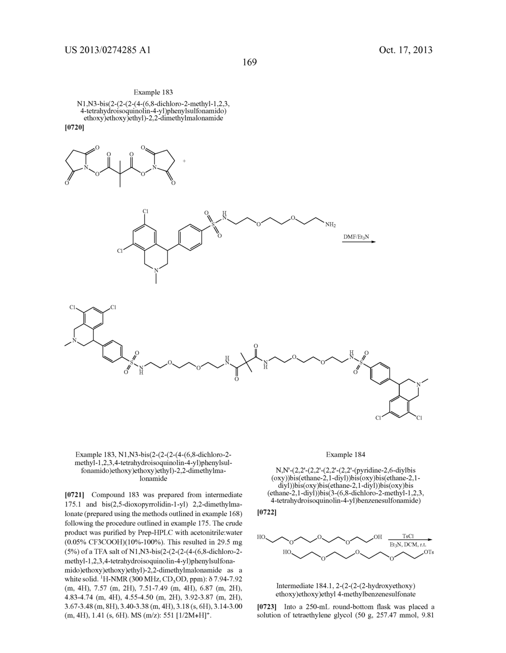 COMPOUNDS AND METHODS FOR INHIBITING NHE-MEDIATED ANTIPORT IN THE     TREATMENT OF DISORDERS ASSOCIATED WITH FLUID RETENTION OR SALT OVERLOAD     AND GASTROINTESTINAL TRACT DISORDERS - diagram, schematic, and image 177