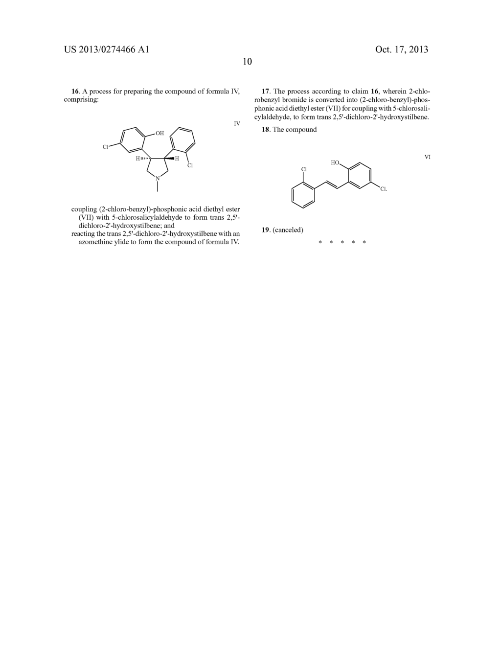 PROCESS FOR THE PREPARATION OF TETRACYCLIC DERIVATIVES AND INTERMEDIATE     PRODUCTS USED IN THE PROCESS - diagram, schematic, and image 17