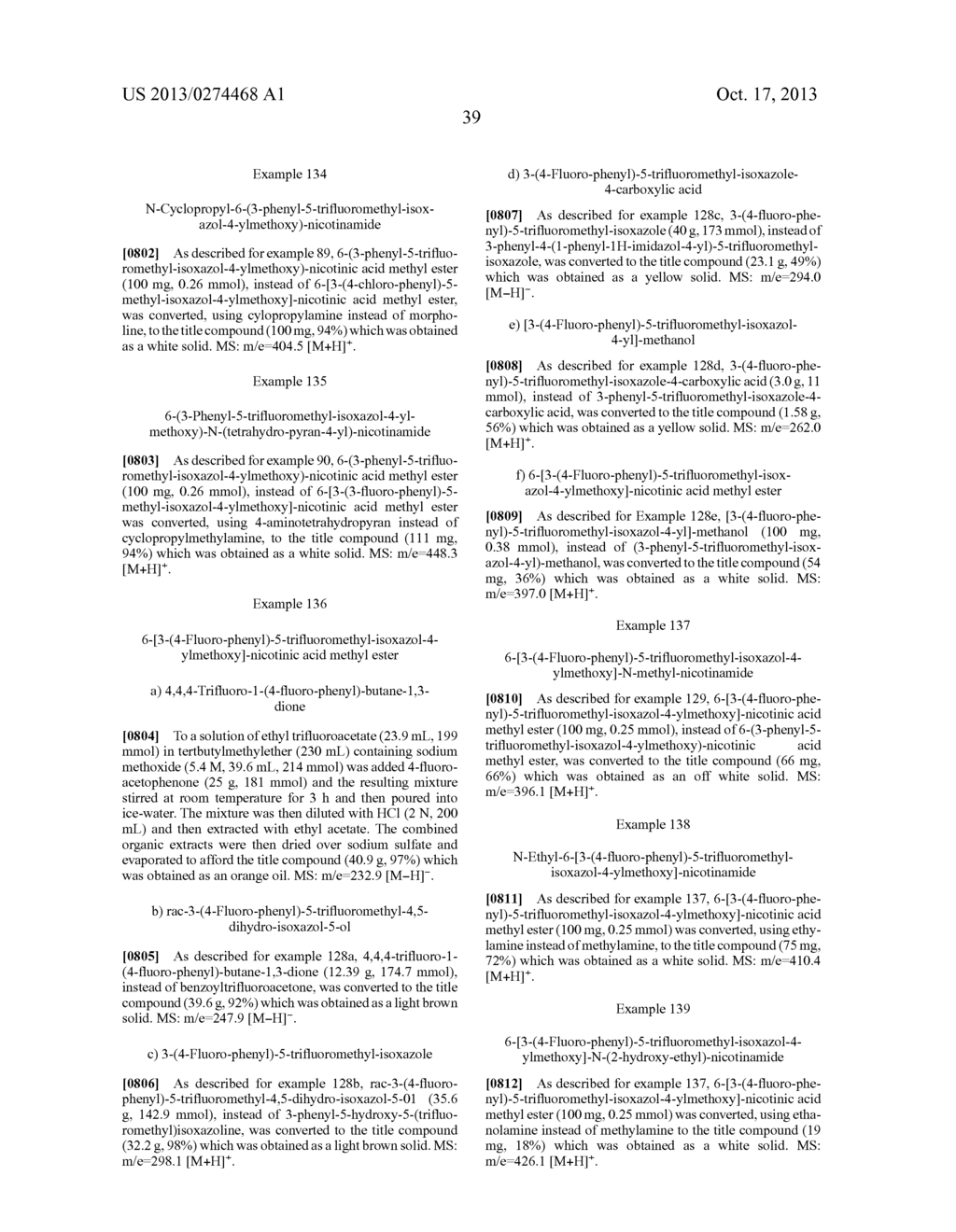 ISOXAZOLO-PYRIDINE DERIVATIVES - diagram, schematic, and image 40