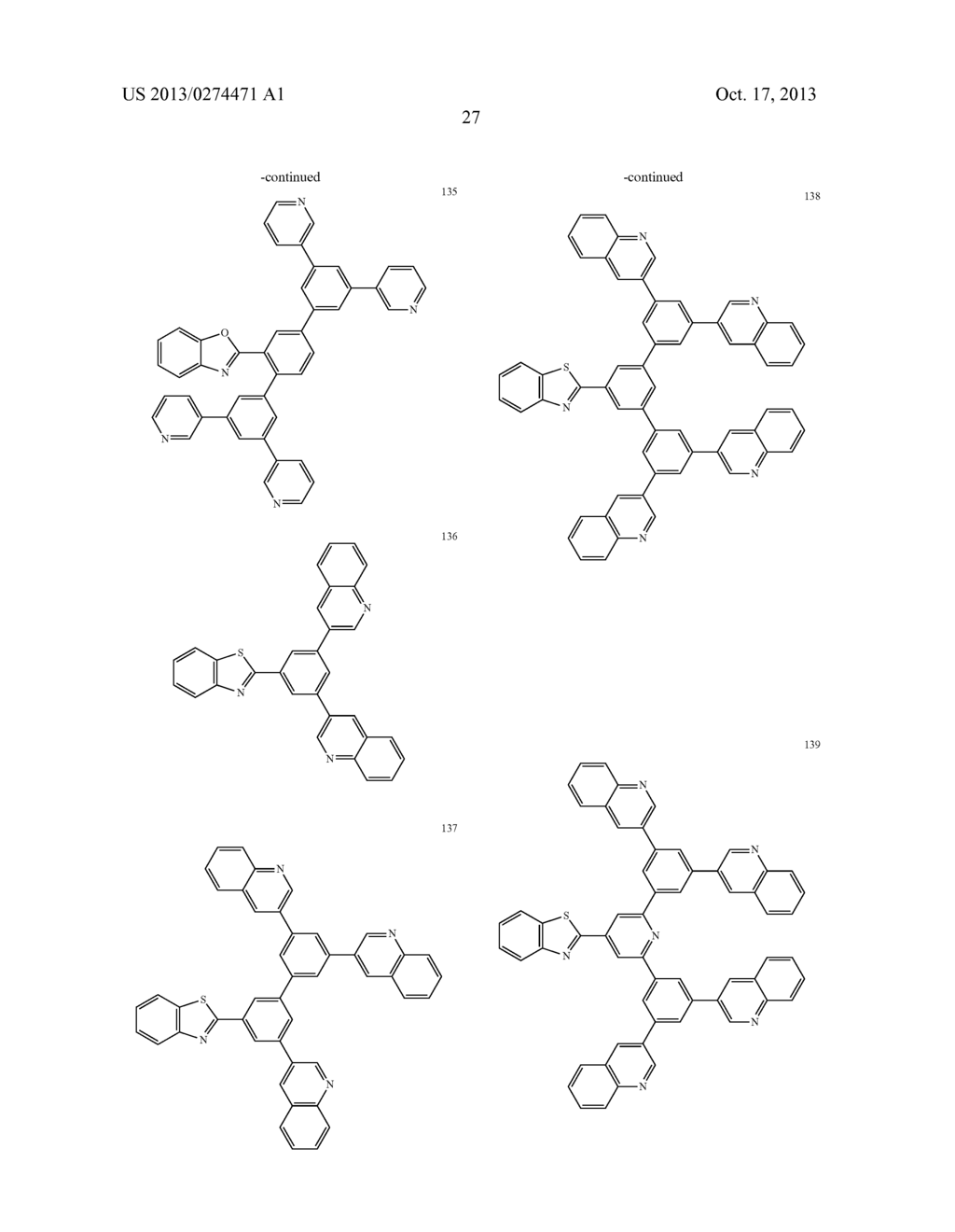 COMPOUND FOR ORGANIC PHOTOELECTRIC DEVICE, ORGANIC PHOTOELECTRIC DEVICE     INCLUDING THE SAME, AND DISPLAY DEVICE INCLUDING THE SAME - diagram, schematic, and image 46