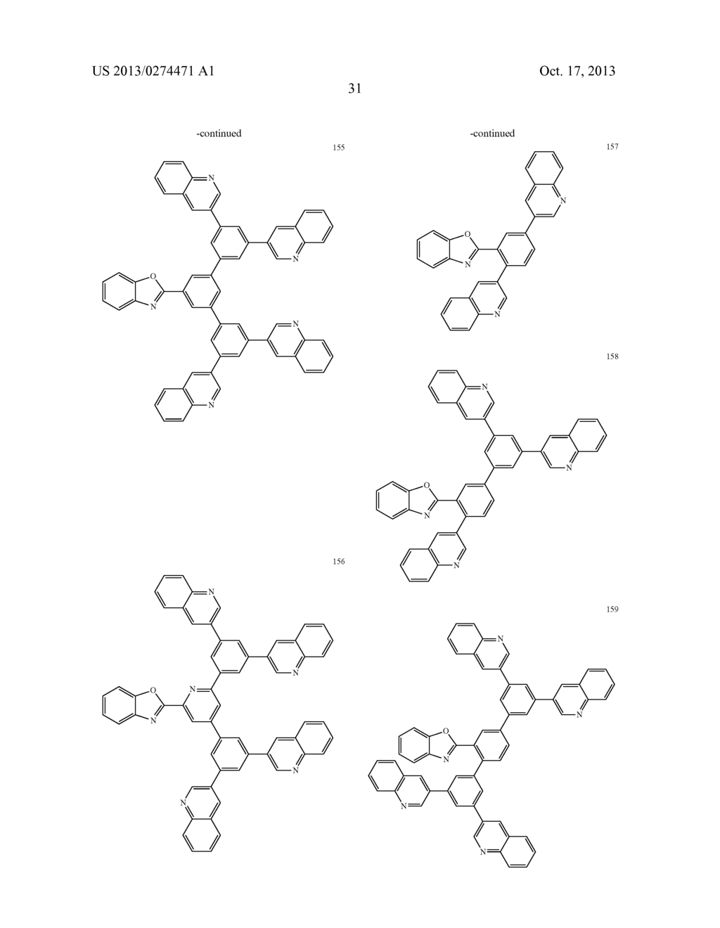 COMPOUND FOR ORGANIC PHOTOELECTRIC DEVICE, ORGANIC PHOTOELECTRIC DEVICE     INCLUDING THE SAME, AND DISPLAY DEVICE INCLUDING THE SAME - diagram, schematic, and image 50