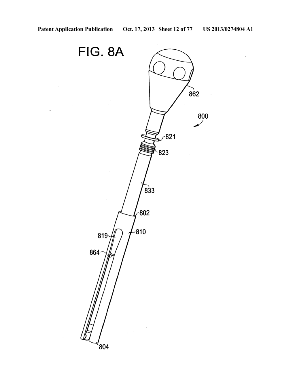 INSTRUMENT FOR INSERTION OF A SPINAL ROD - diagram, schematic, and image 13