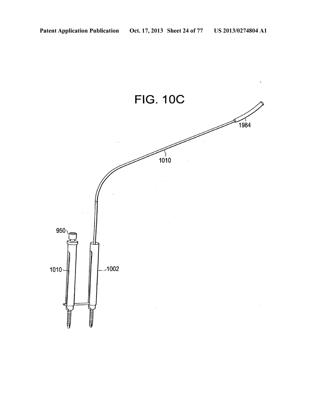 INSTRUMENT FOR INSERTION OF A SPINAL ROD - diagram, schematic, and image 25