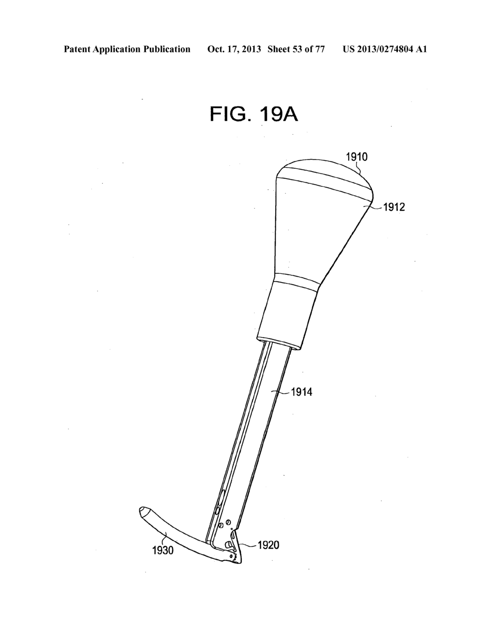 INSTRUMENT FOR INSERTION OF A SPINAL ROD - diagram, schematic, and image 54