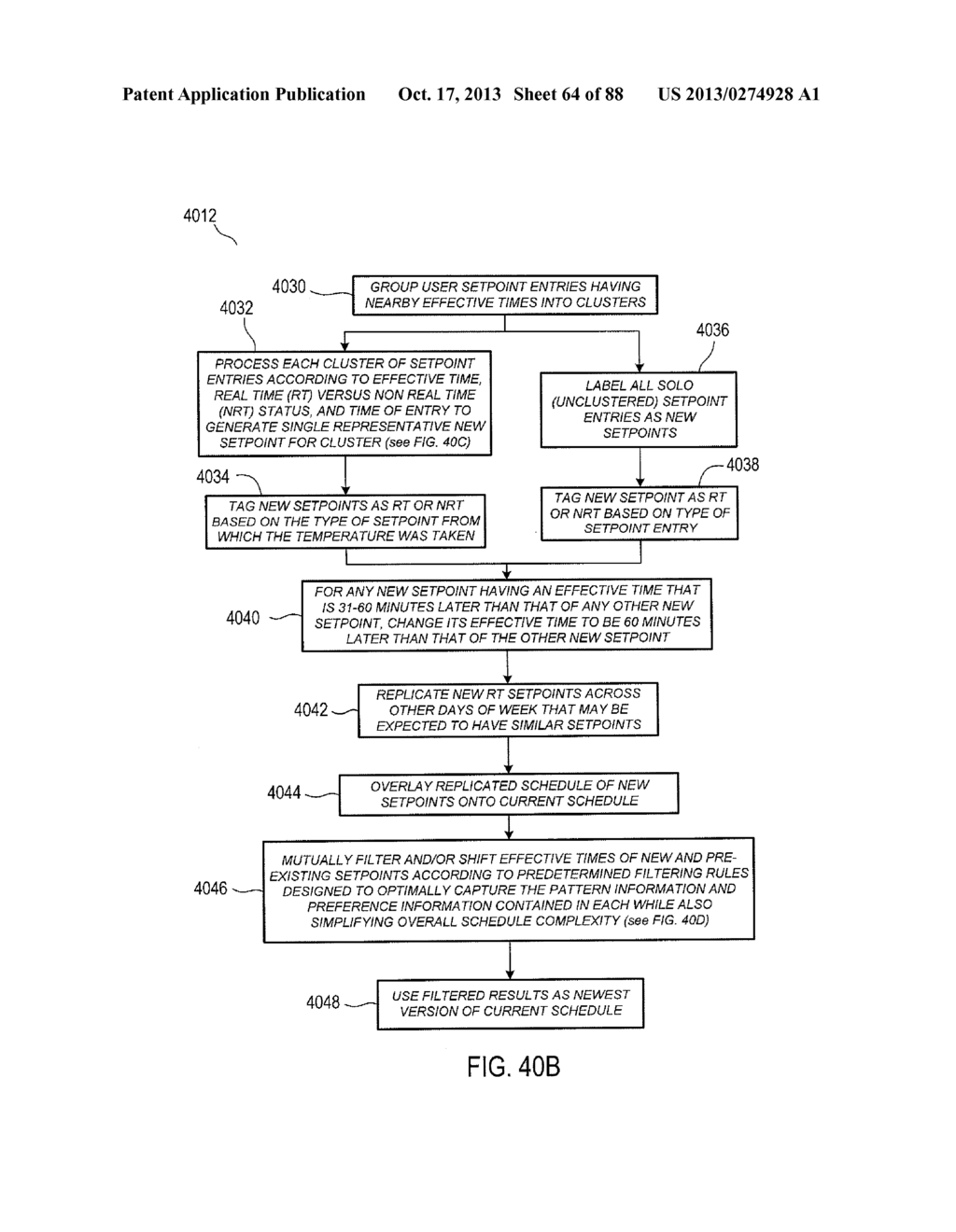 BACKGROUND SCHEDULE SIMULATIONS IN AN INTELLIGENT, NETWORK-CONNECTED     THERMOSTAT - diagram, schematic, and image 65