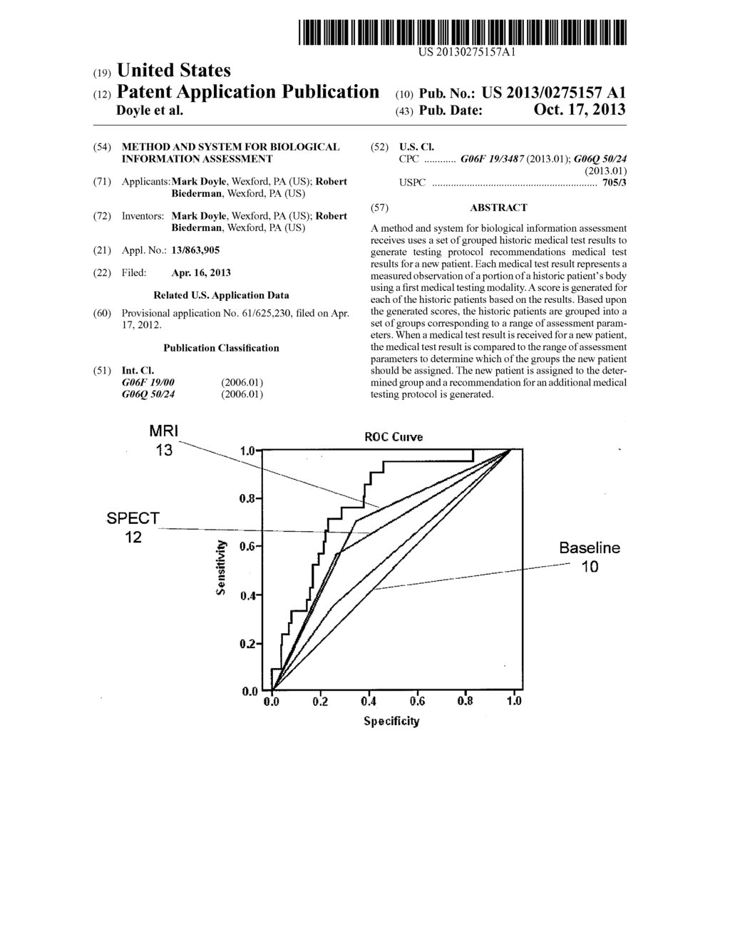 METHOD AND SYSTEM FOR BIOLOGICAL INFORMATION ASSESSMENT - diagram, schematic, and image 01