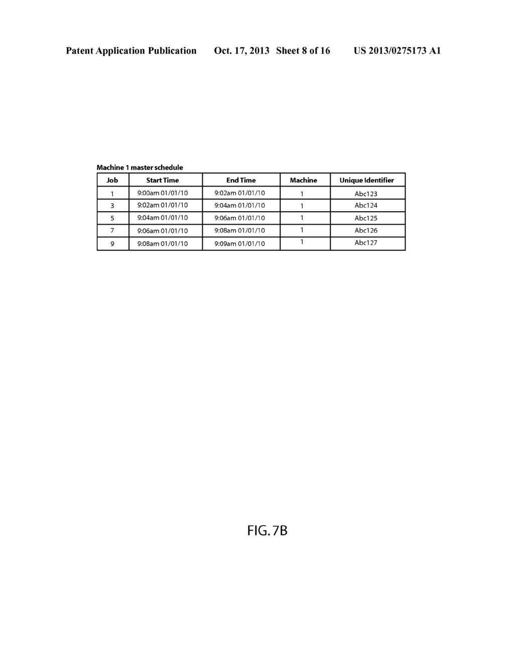 Real-Time Publishing of Finite Schedules and Real-Time Response to     Schedule Changes - diagram, schematic, and image 09