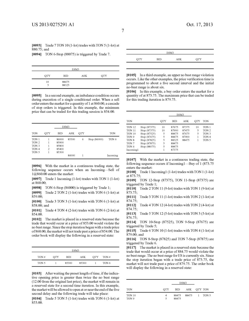 Controlling Markets During a Stop Loss Trigger - diagram, schematic, and image 14