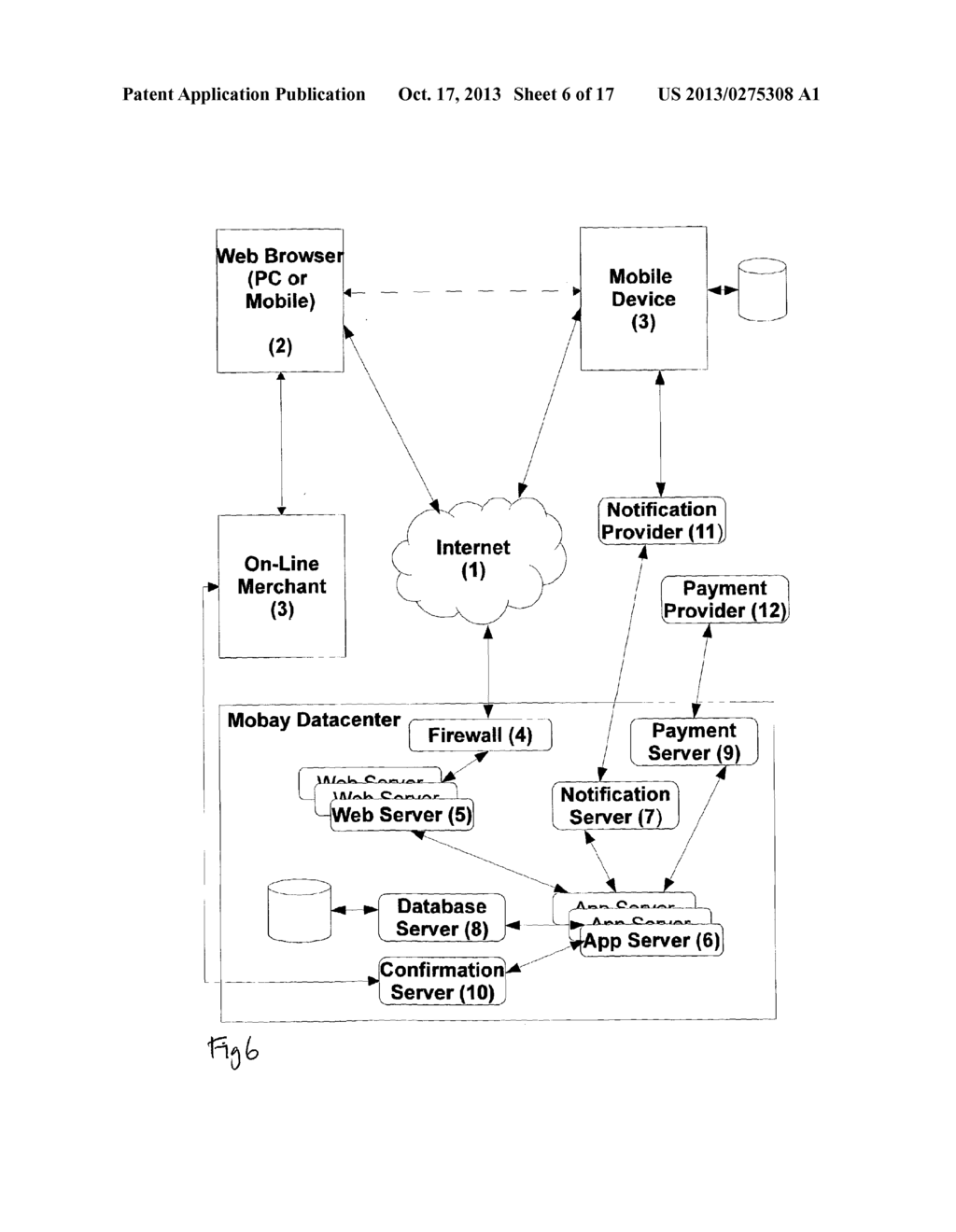 SYSTEM FOR VERIFYING ELECTRONIC TRANSACTIONS - diagram, schematic, and image 07