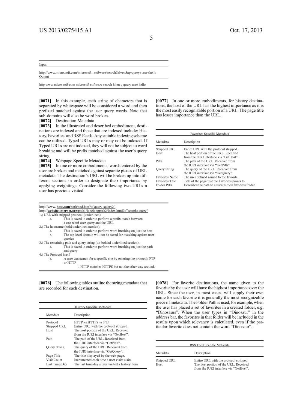 RELEVANCY SORTING OF USER'S BROWSER HISTORY - diagram, schematic, and image 13