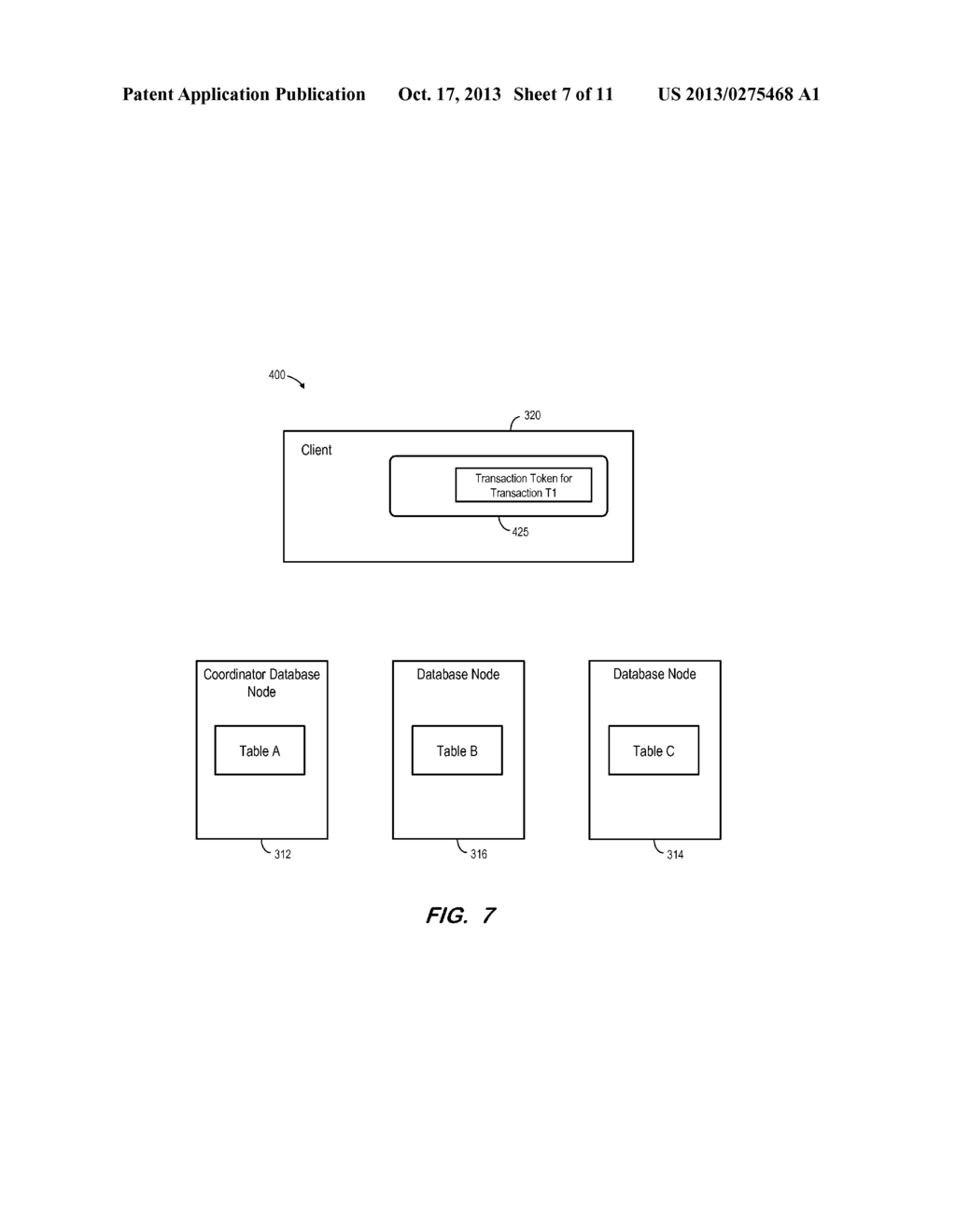 CLIENT-SIDE CACHING OF DATABASE TRANSACTION TOKEN - diagram, schematic, and image 08