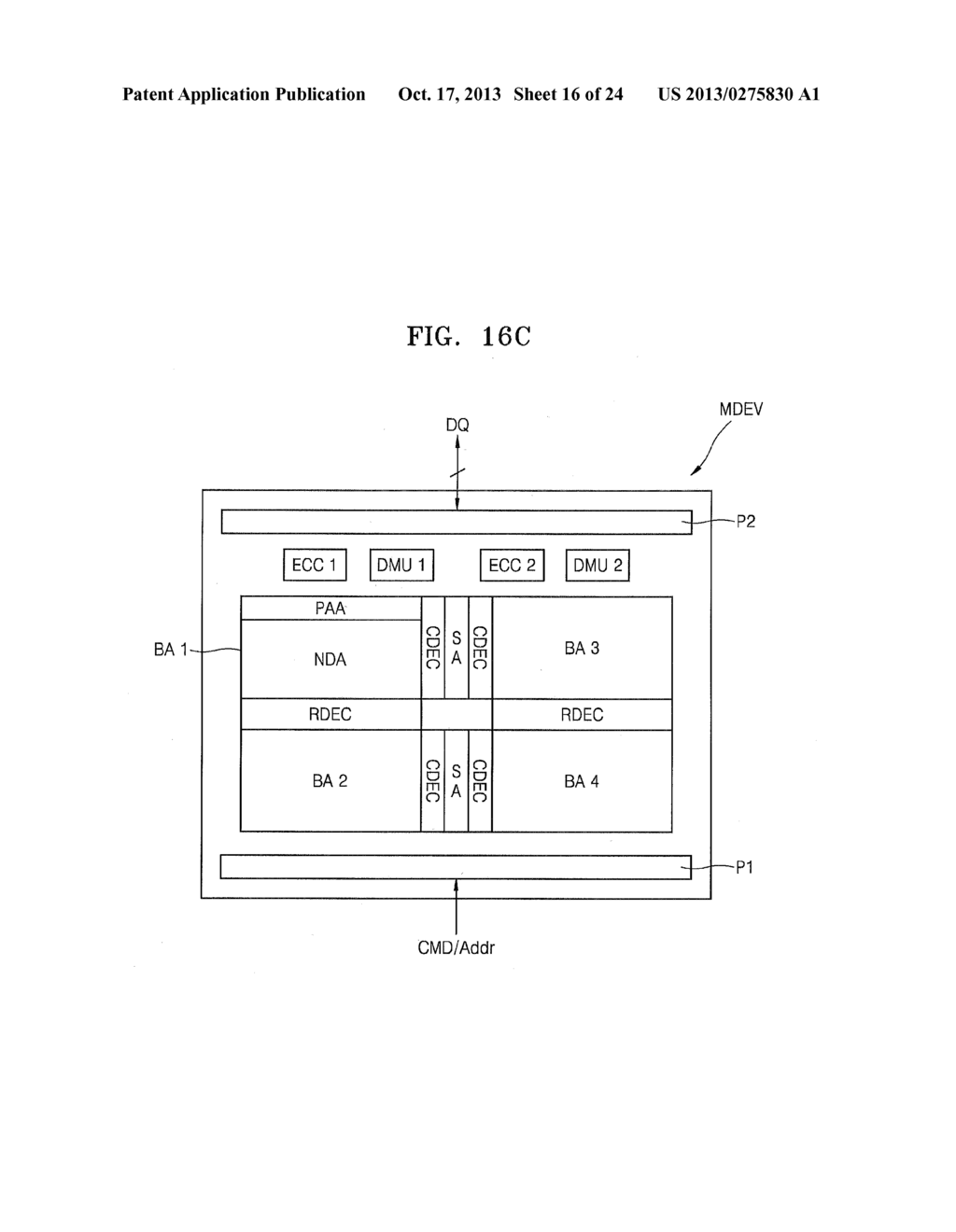 MEMORY DEVICE, MEMORY SYSTEM, AND METHOD OF OPERATING THE SAME - diagram, schematic, and image 17