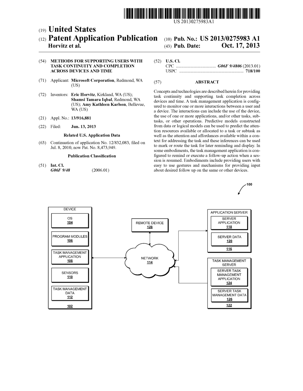 Methods for Supporting Users with Task Continuity and Completion Across     Devices and Time - diagram, schematic, and image 01