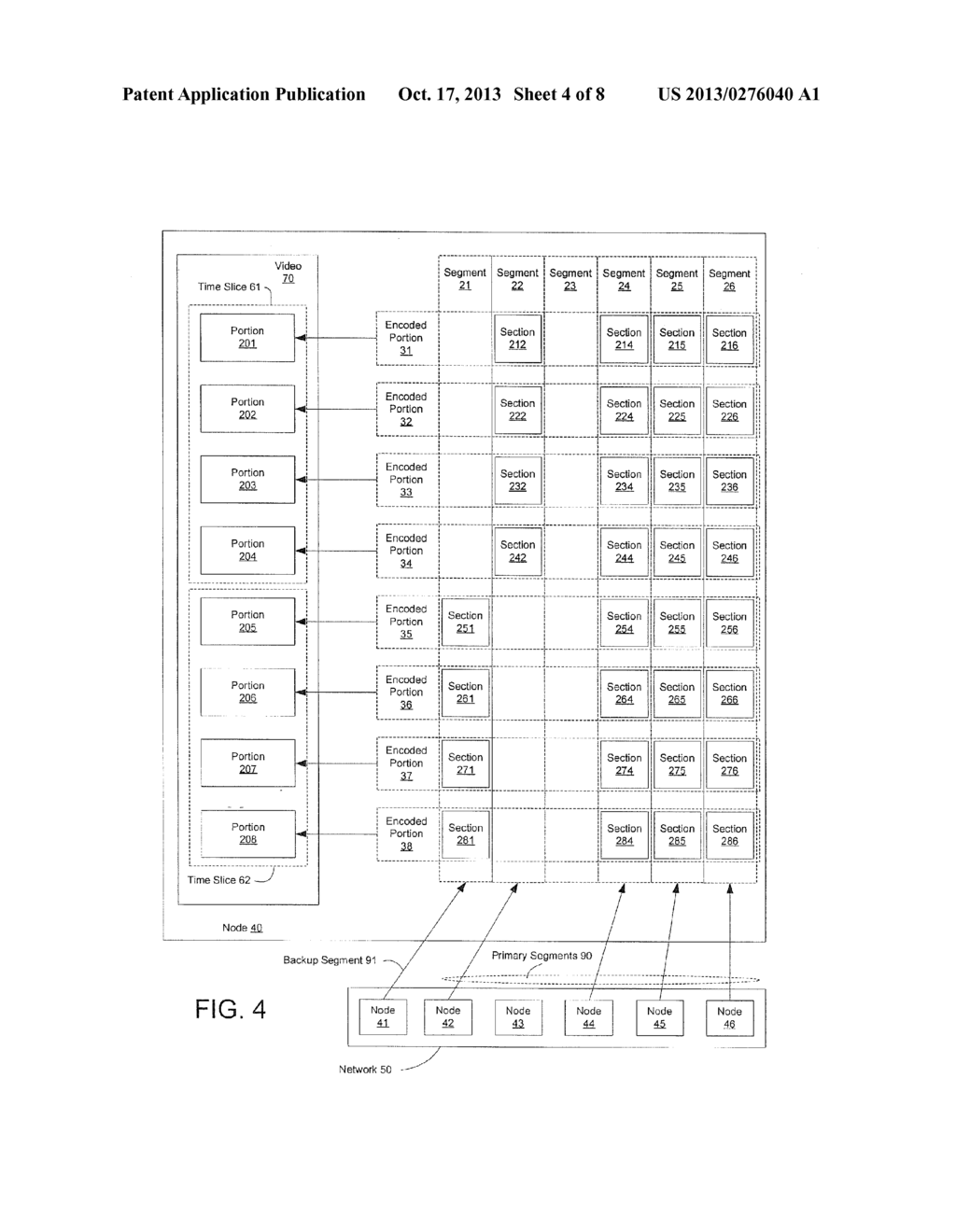 STREAMING VIDEO USING ERASURE ENCODING - diagram, schematic, and image 05