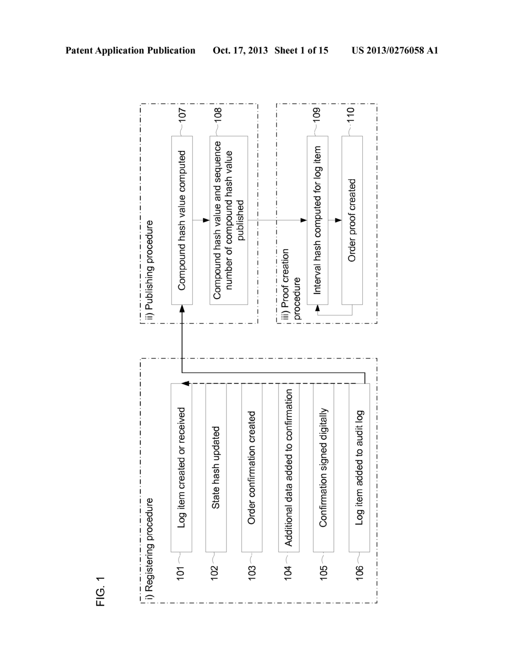 DOCUMENT VERIFICATION WITH DISTRIBUTED CALENDAR INFRASTRUCTURE - diagram, schematic, and image 02