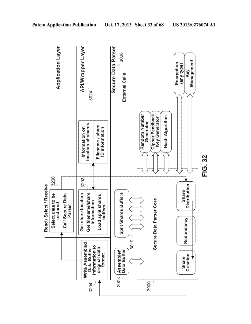 SECURE DATA PARSER METHOD AND SYSTEM - diagram, schematic, and image 34