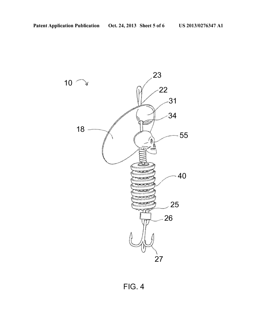 FISHING LURE AND METHOD OF USE - diagram, schematic, and image 06