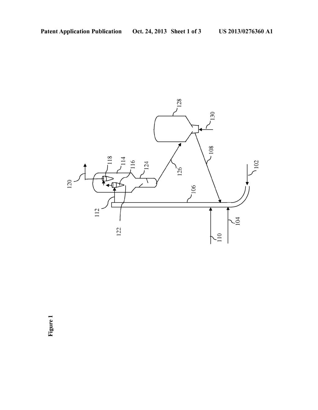 PROCESS FOR CONVERTING A SOLID BIOMASS MATERIAL - diagram, schematic, and image 02