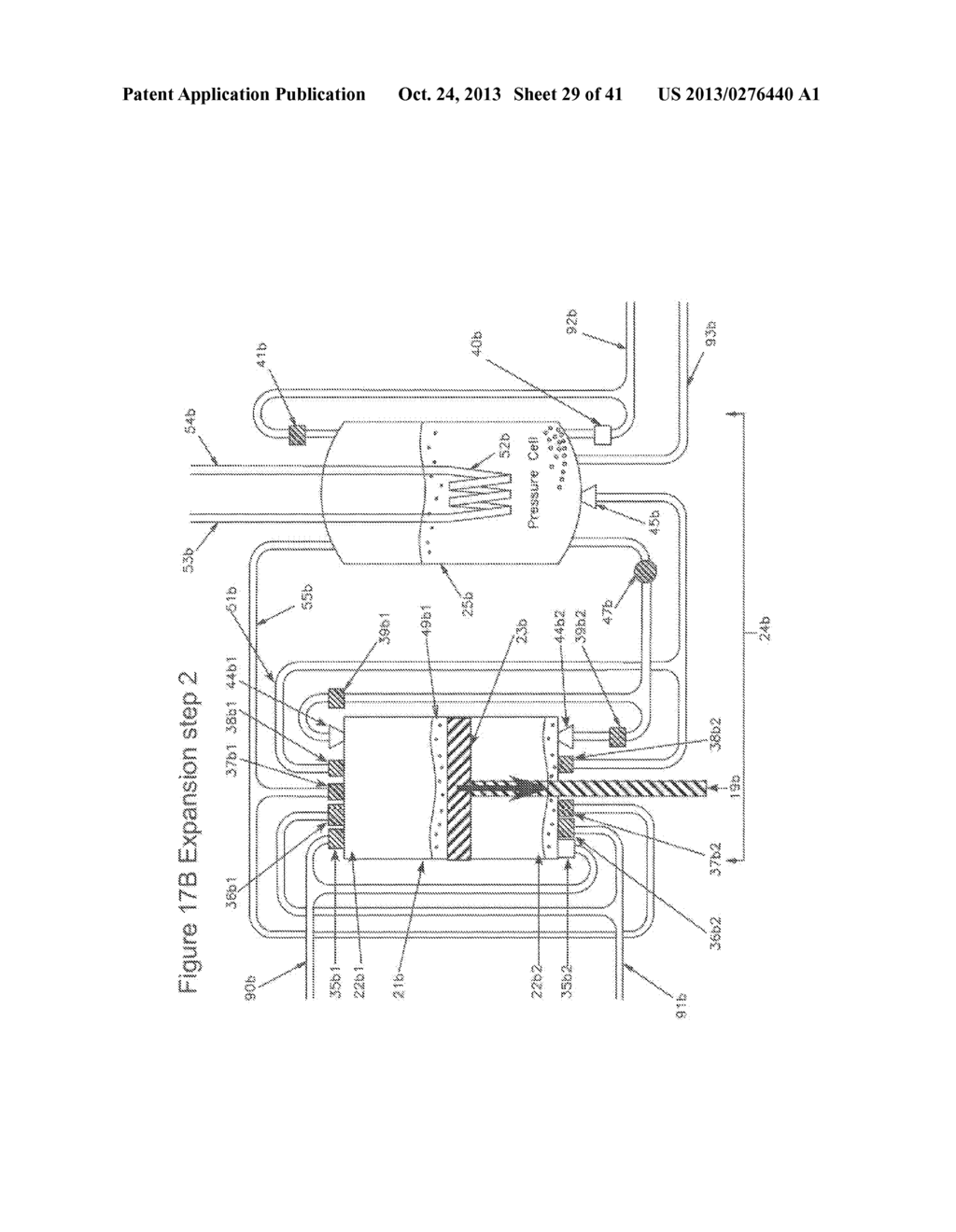 COMPRESSED AIR ENERGY STORAGE SYSTEM UTILIZING TWO-PHASE FLOW TO     FACILITATE HEAT EXCHANGE - diagram, schematic, and image 30