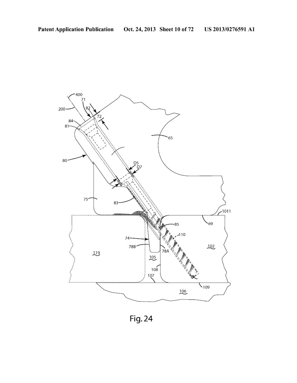 FASTENER, INSTALLATION TOOL AND RELATED METHOD OF USE - diagram, schematic, and image 11