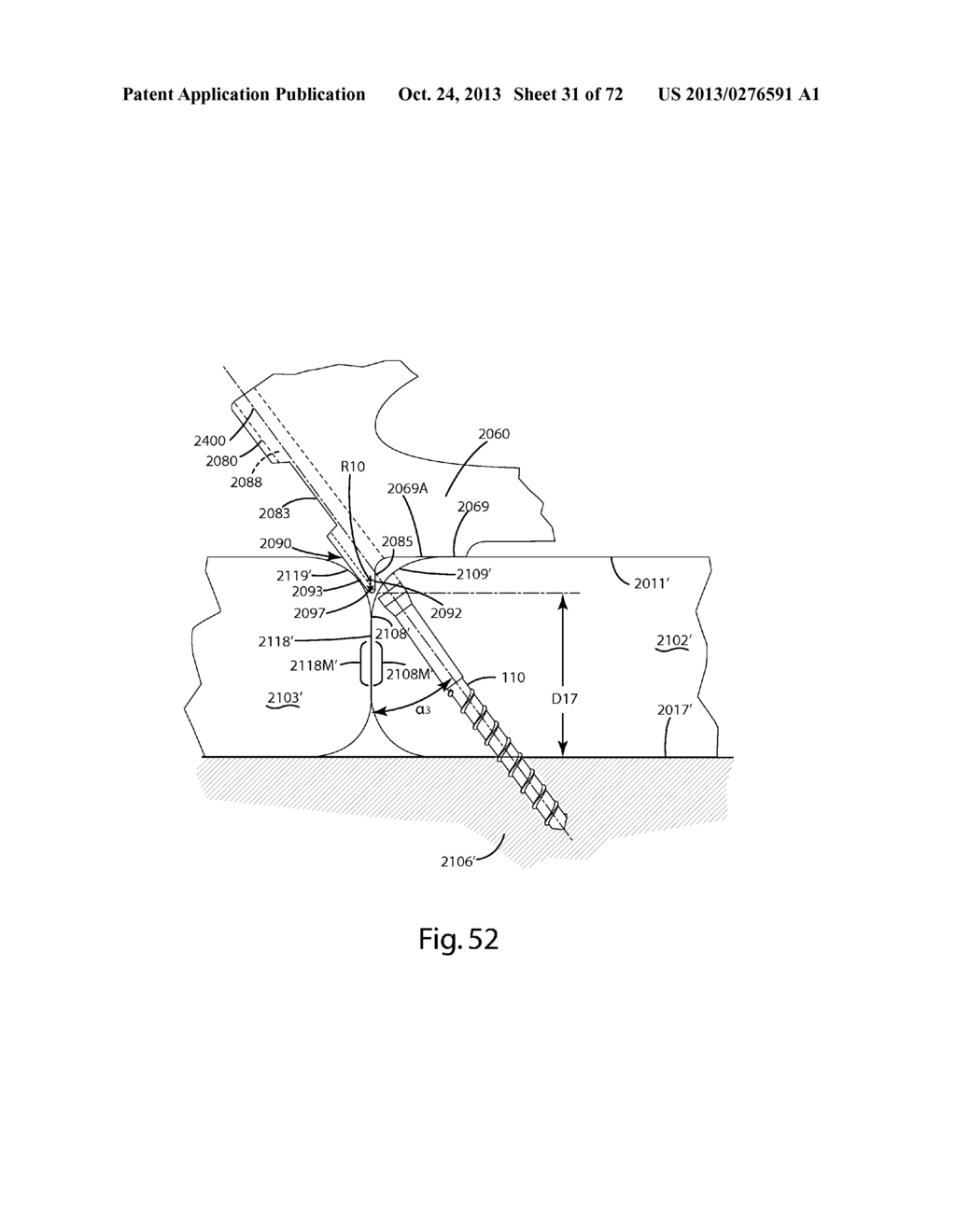 FASTENER, INSTALLATION TOOL AND RELATED METHOD OF USE - diagram, schematic, and image 32