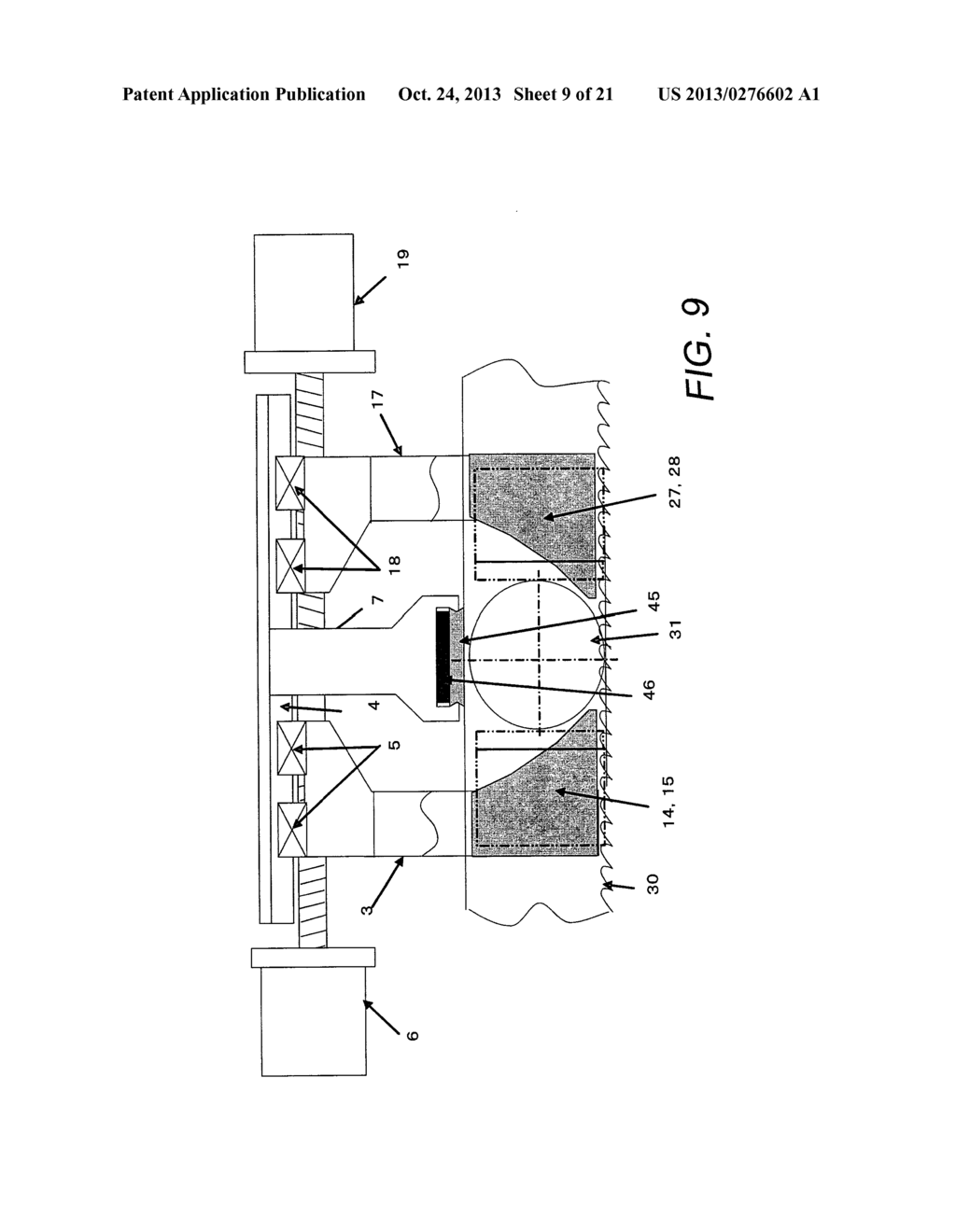 SAWING MACHINE AND CUTTING METHOD OF A SAWING MACHINE - diagram, schematic, and image 10