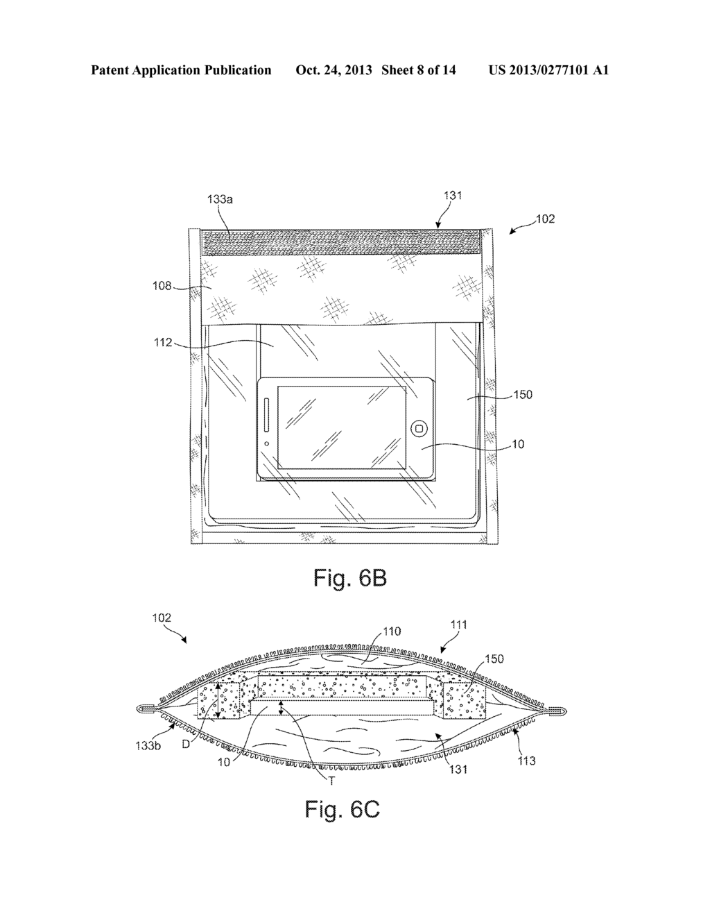 Portable Electromagnetic Interference Shield with Flexible Cavity - diagram, schematic, and image 09