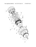 CLUTCH FOR LINKING AN INPUT SHAFT WITH A DRIVE MECHANISM AND METHODS OF     COUPLING CONTROL USING THE SAME diagram and image