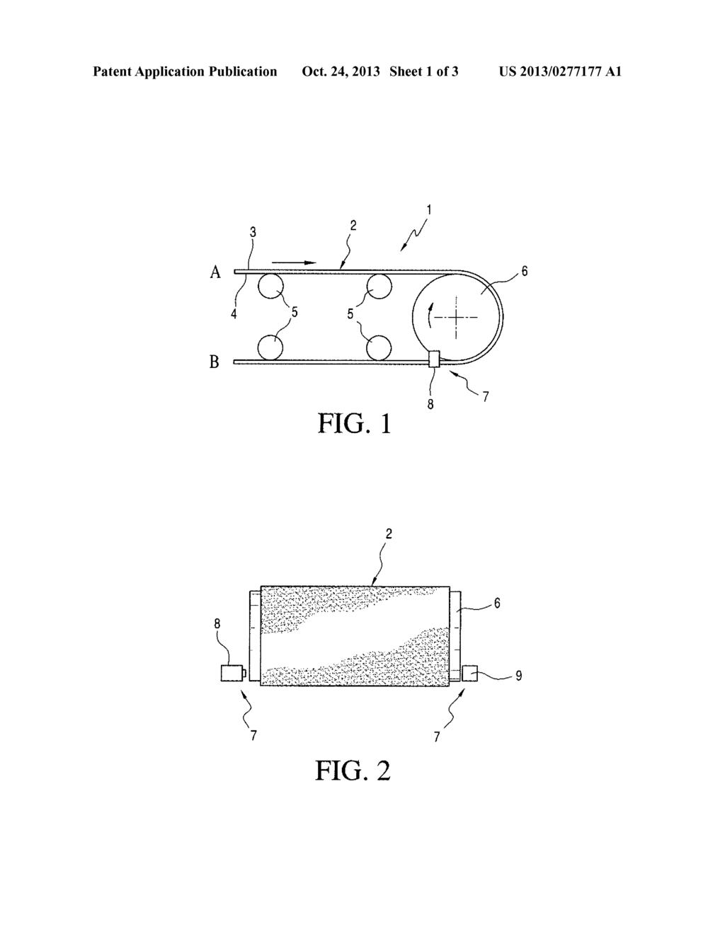 CONVEYING SYSTEM HAVING A SPARK-DETECTING DEVICE - diagram, schematic, and image 02