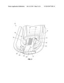 TRIGGER LOCK-ON LOCK-OFF MECHANISM diagram and image