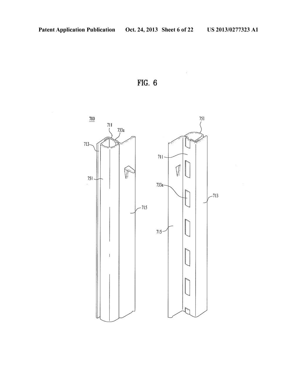 SHELF AND REFRIGERATOR WITH THE SAME - diagram, schematic, and image 07