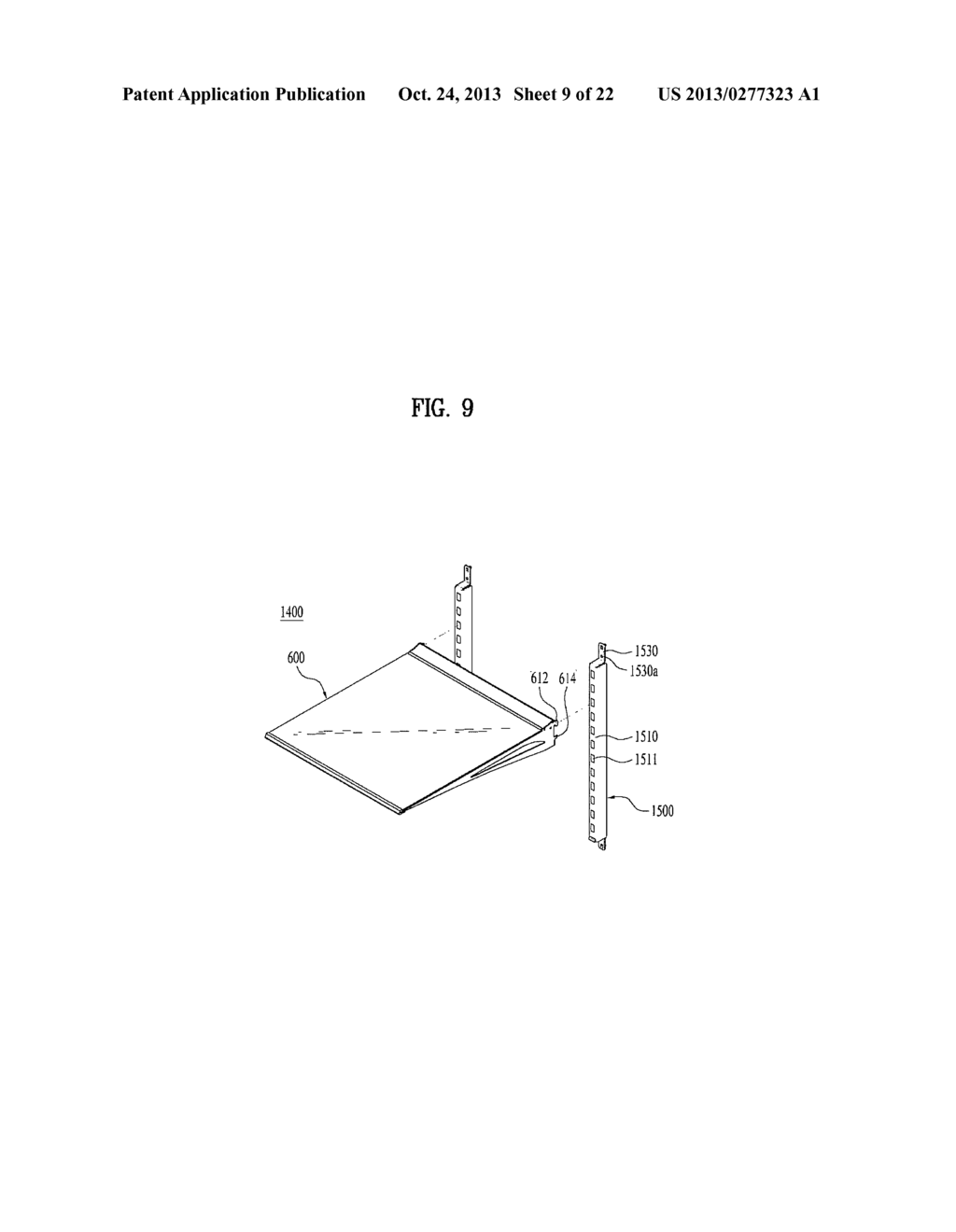 SHELF AND REFRIGERATOR WITH THE SAME - diagram, schematic, and image 10