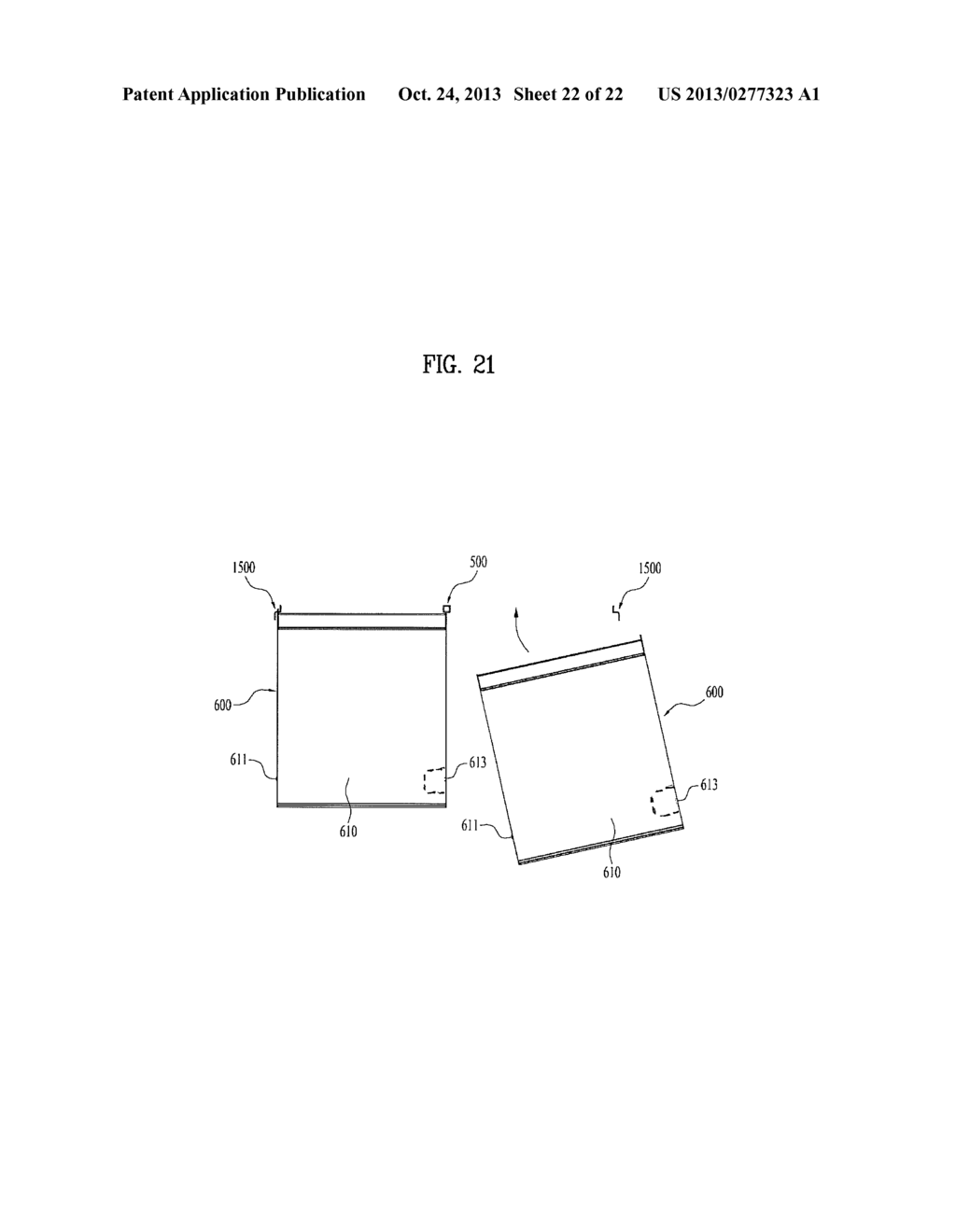 SHELF AND REFRIGERATOR WITH THE SAME - diagram, schematic, and image 23