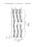 MULTIPLE STAGE OPEN COIL ELECTRIC RESISTANCE HEATER WITH BALANCED COIL     POWER ARRANGEMENT AND HEATER COOL END TERMINATION AND METHOD OF USE diagram and image